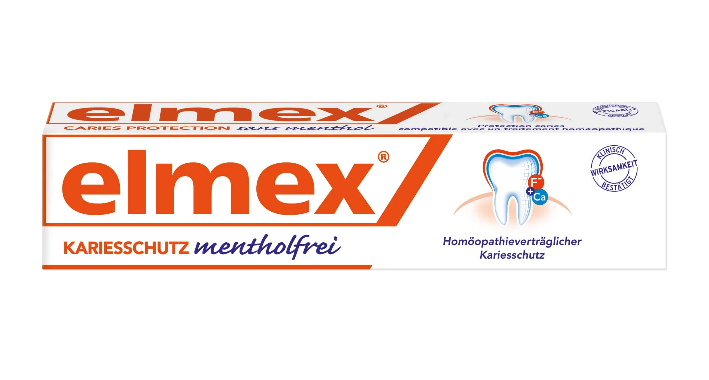 elmex mentholfrei Zahnpasta, Tube 75ml