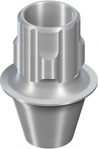 RC Variobase für Brücke/Steg, zylindrisch mit Schraube, ⌀ 4.5 mm, AH 3.5 mm, Packung à 1 Stück