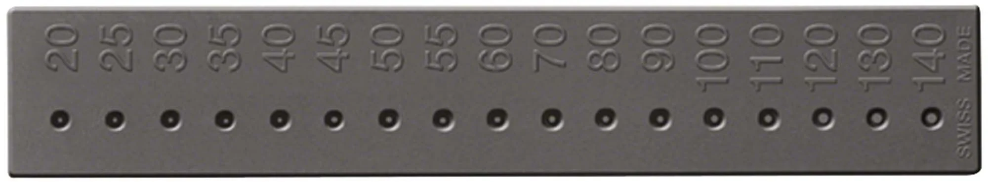 Messlehre, sterilisierbar, Packung à 1 Stück