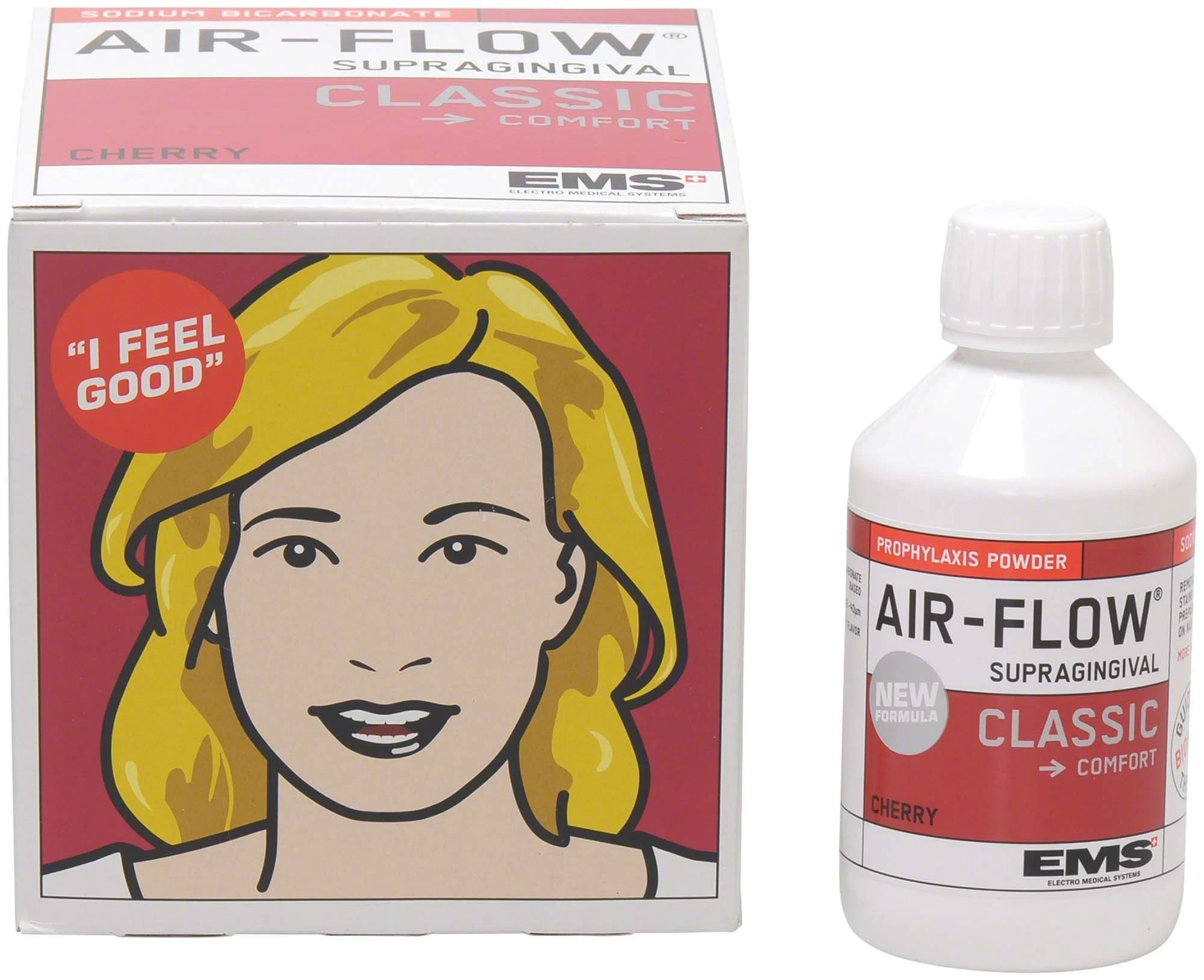 Air-Flow Classic, Prophylaxepulver, Cherry, 4 Packungen à 300 g