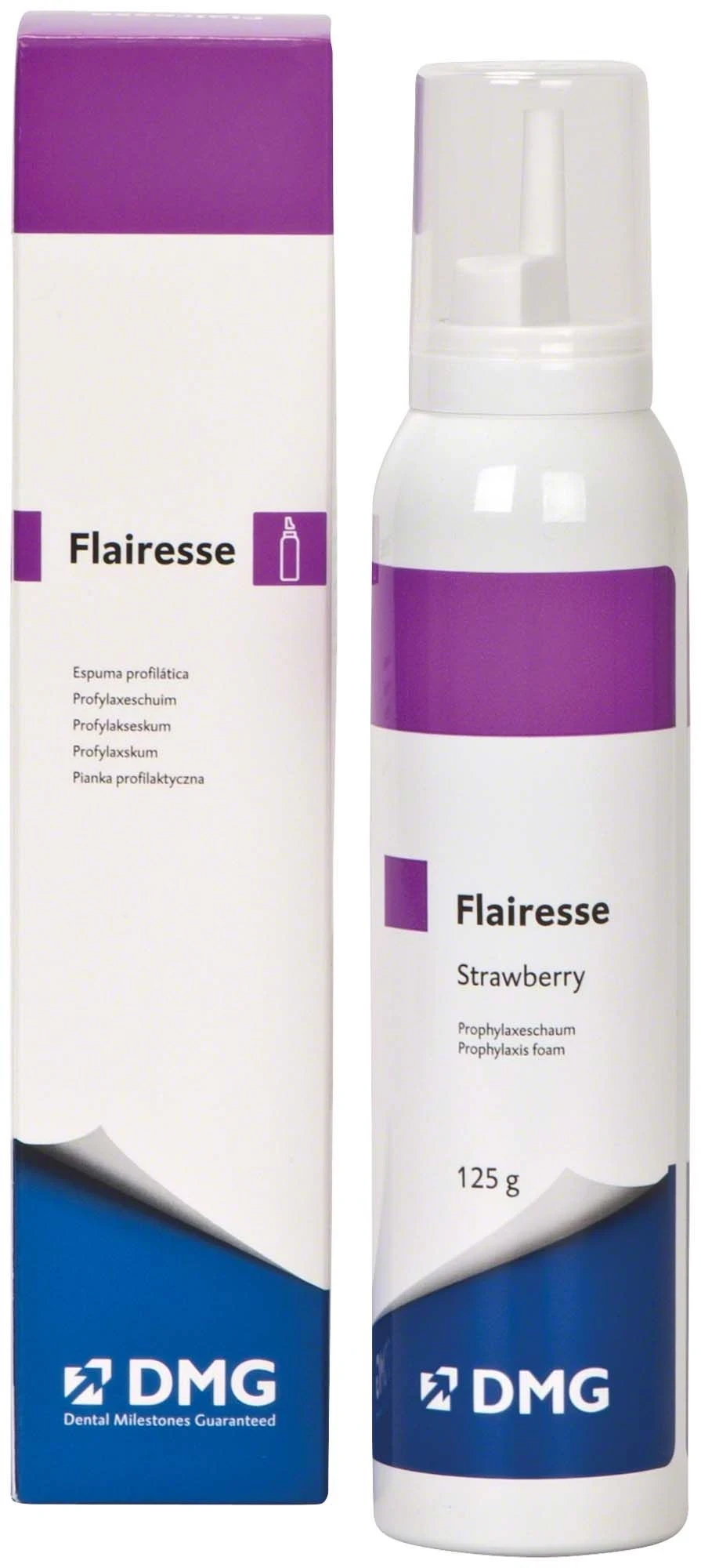 Flairesse Prophylaxeschaum, Strawberry, Dose à 125 g