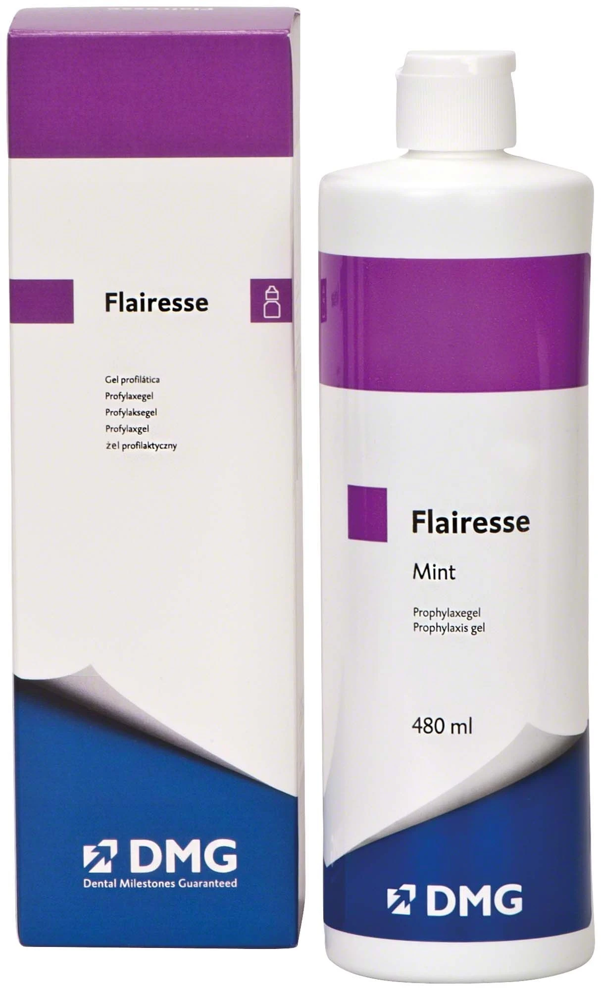 Flairesse Prophylaxeschaum, Gel, Minze, Flasche à 480 ml