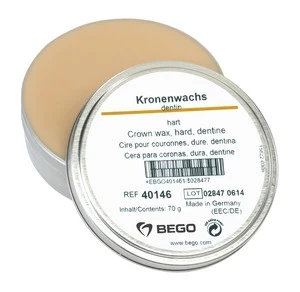 Kronenwachs, hart, dentin, Dose 70 g