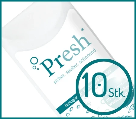 Presh Gel Prothesenreiniger 10 Stk.