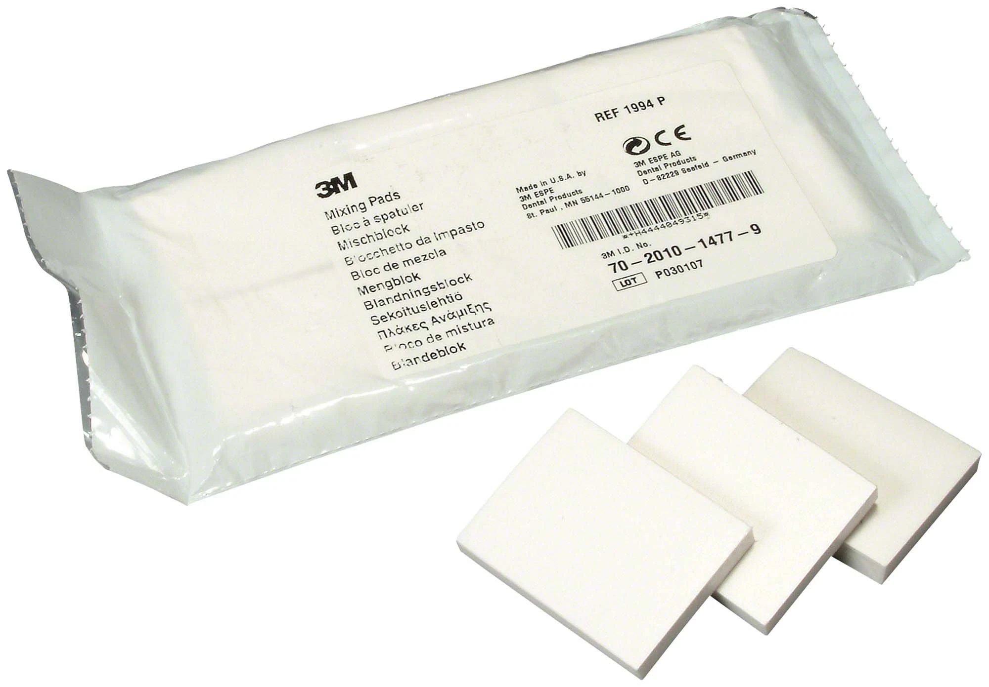 Composite Anmischblock 4 x 5 cm (Concise) 1994P, Packung 10 Stück