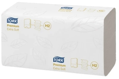 Tork Xpress Multifold Handtuch, extra weich, weiß, 34 × 21,2 cm, 2-lagig, 21 Packungen à 100 Tücher