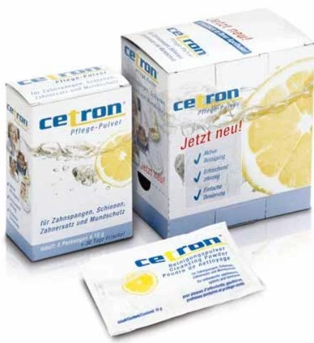 Cetron Pflege Set | Cetron Reinigungspulver 3237, Packung 5 x 15 g