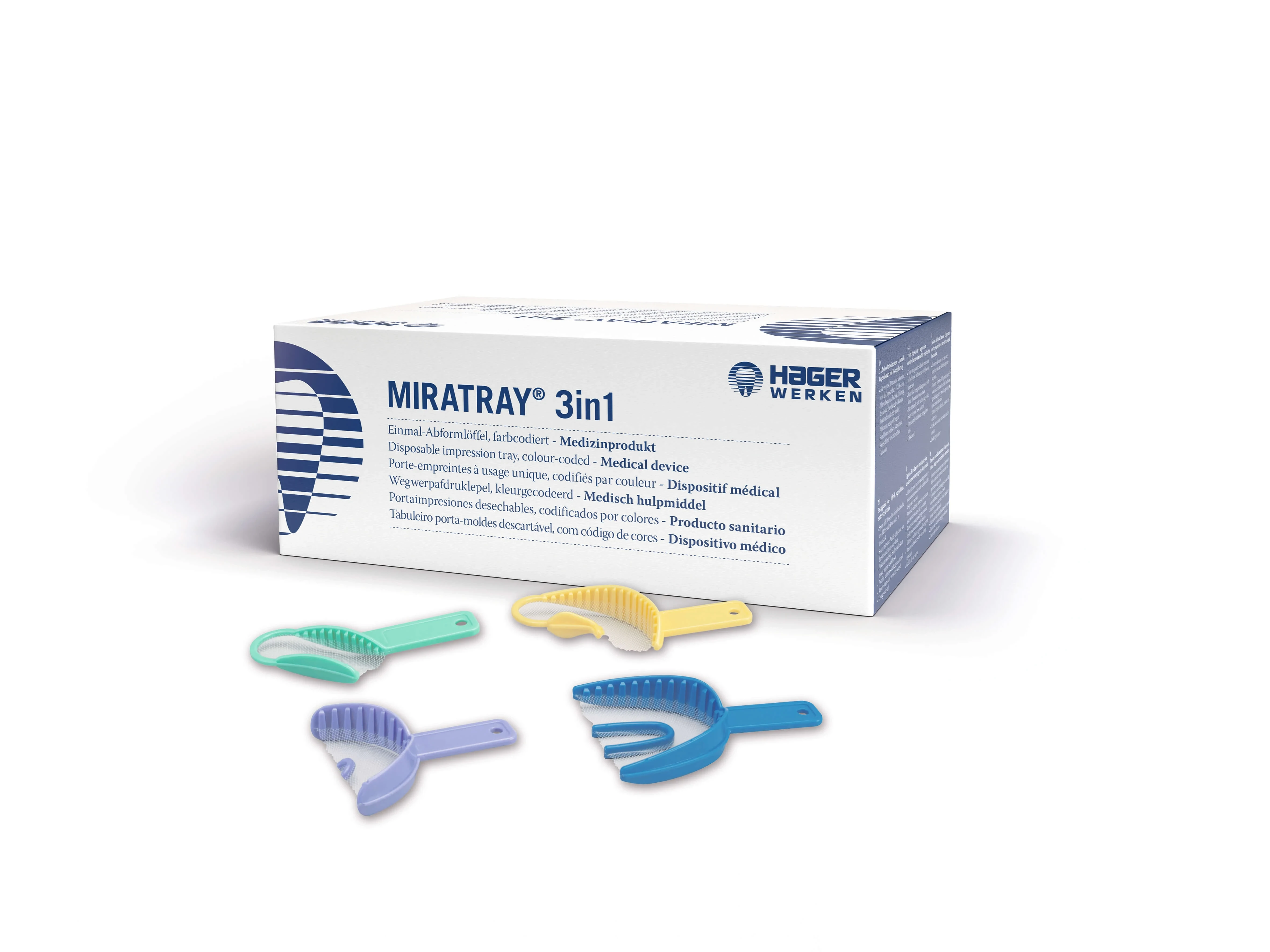 Miratray 3in1 - Pckg. 32 St. Anterior, lila