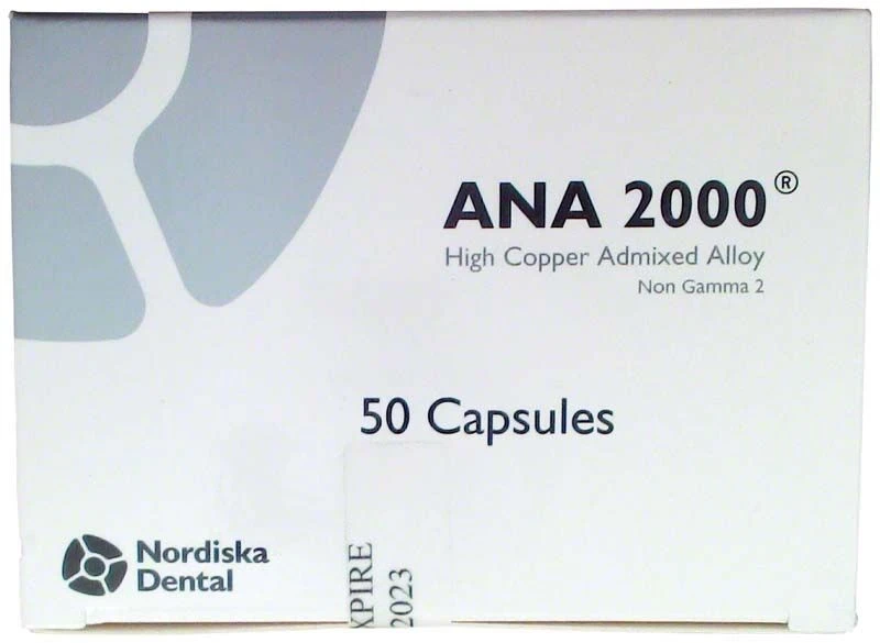 ANA 2000 DENTAL ALLOY CAPS 1 PA/50