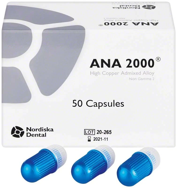 ANA 2000 DENTAL ALLOY CAPS 2 PA/50