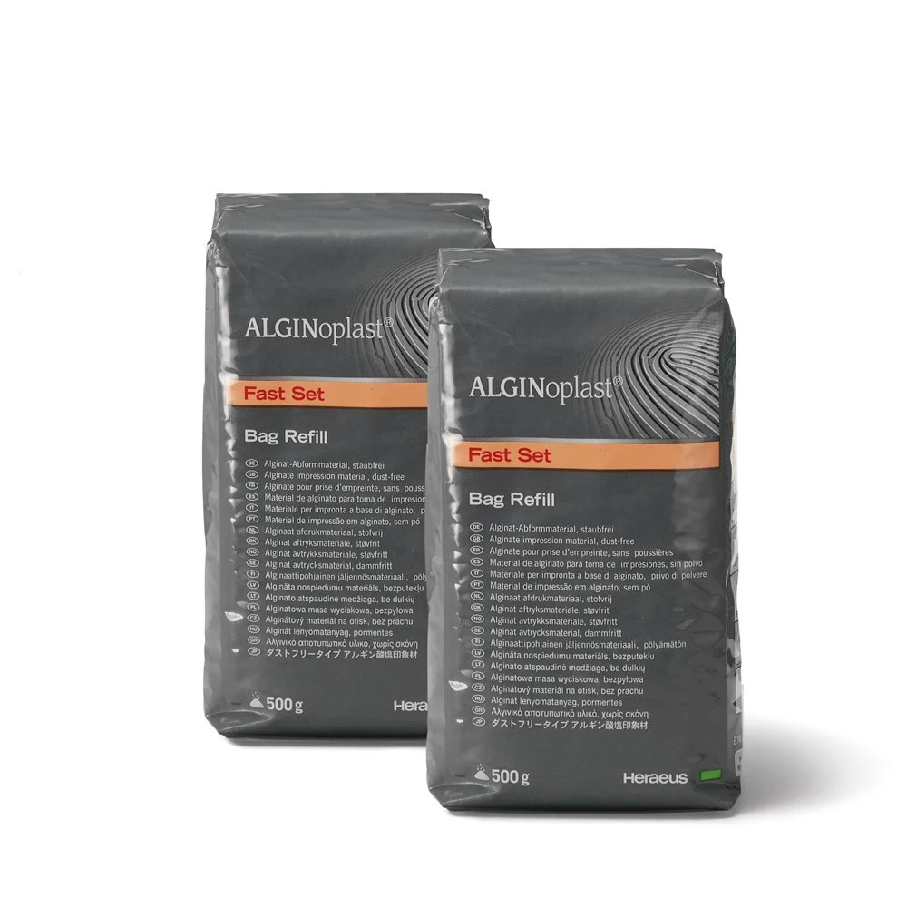 Alginoplast, schnellabbindend, orange, Beutel à 500 g