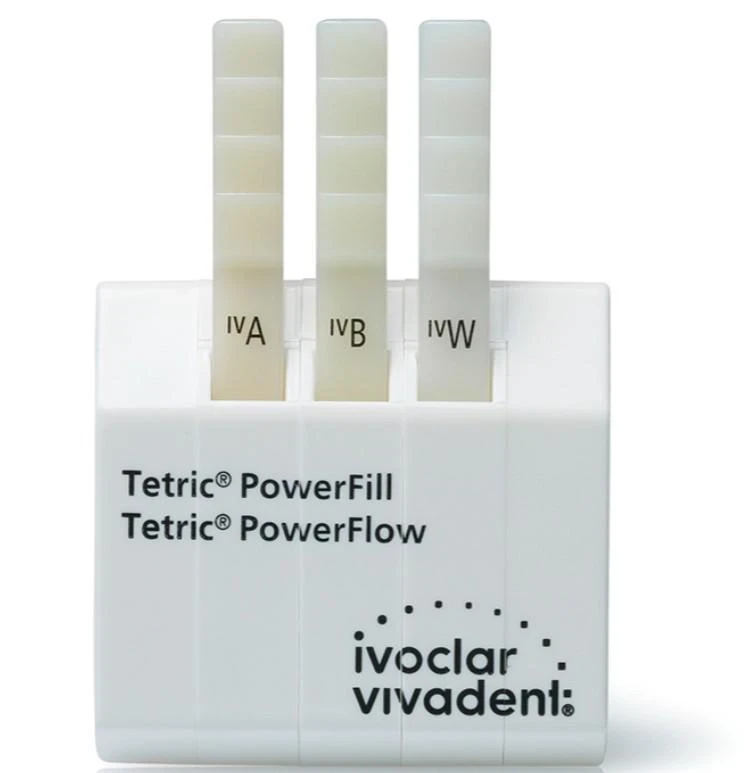 Tetric PowerFill und PowerFlow Farbschlüssel