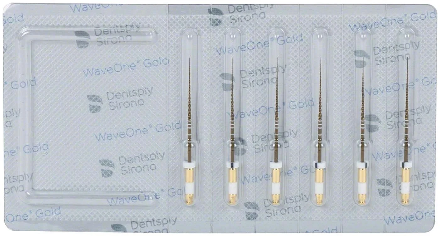 WaveOne Gold Glider, Gleitpfadfeilen, 31 mm, Packung à 6 Stück