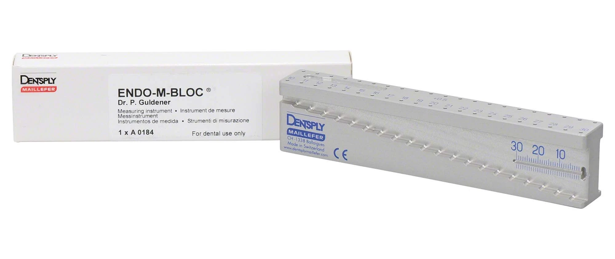 Endo-M-Block, Messblock, Packung à 1 Stück