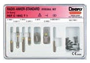 Radix-Anker Titan 195CT Nr.3 blau Set 12 Stück