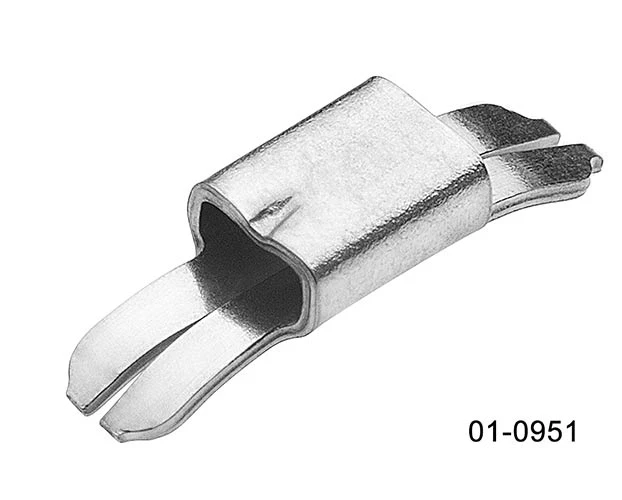 Lingual-Schloss, .036'', geschlossen mit Kerbe