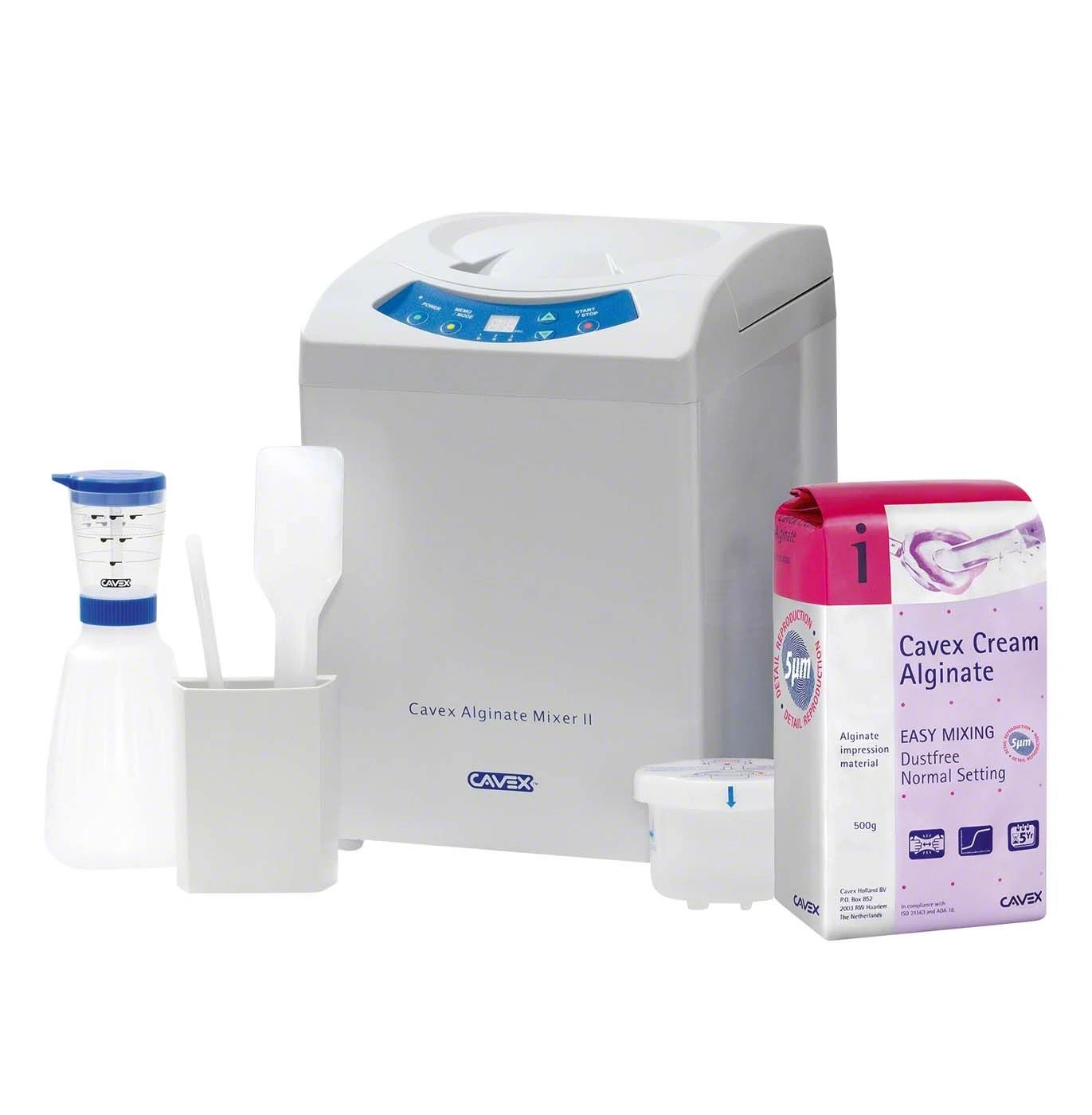 Alginat Mixer II und Cavex ColorChange, Packung à 1 Set