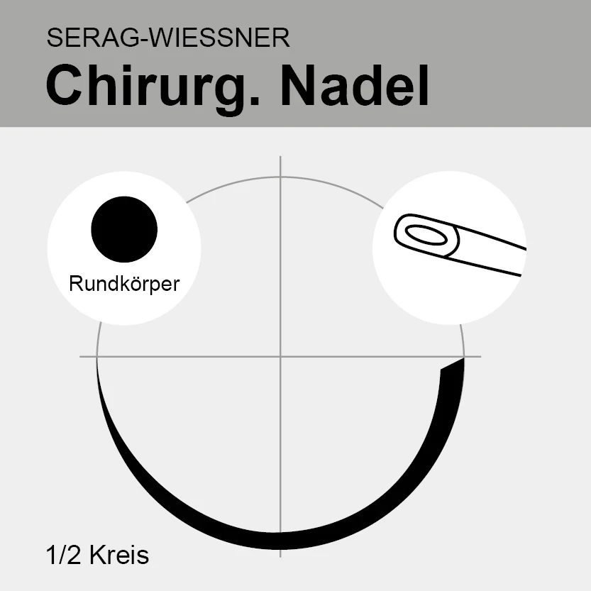 Federöhrnadel steril HR-17 4D, 48 Stück