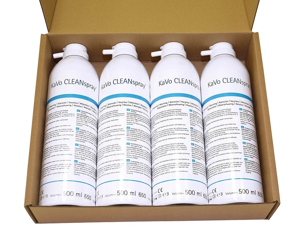 KaVo Clean Spray 2110 P, 4 Dosen à 500 ml