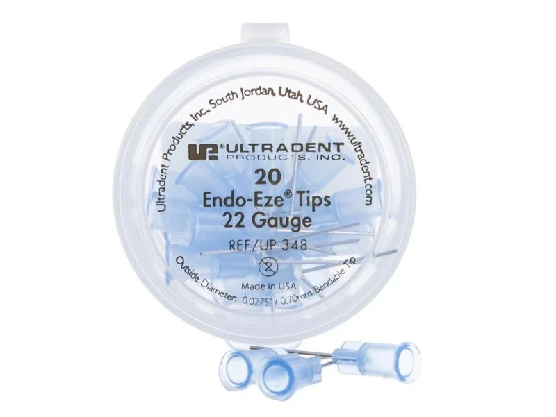 Endo-Eze Tips | Endo-Eze Kanülen G22, hellblau, 0,70 x 19 mm, 20 Stück