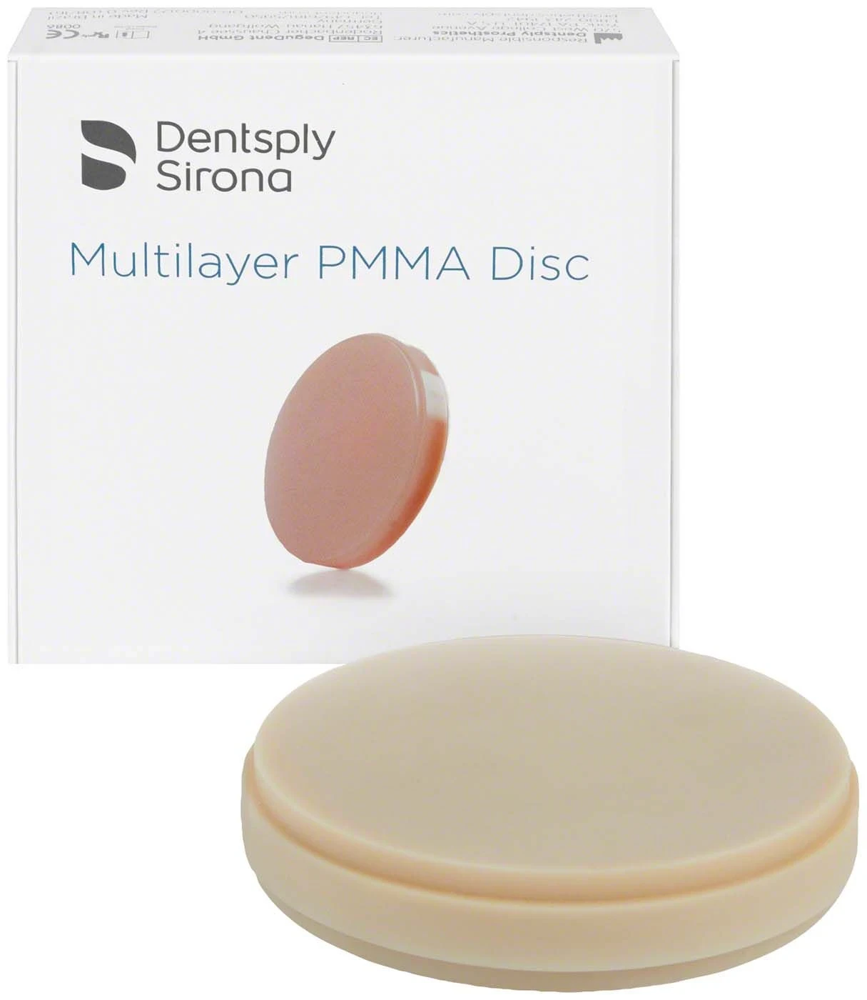 PMMA Disc, ⌀ 98 mm, 20 mm, Multilayer, A2, Packung à 1 Stück