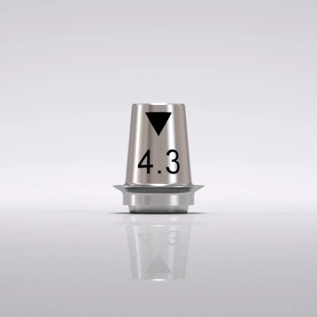 CONELOG Titanbasis CAD/CAM für Brücken,Ø 4.3 mm, GH 0.8