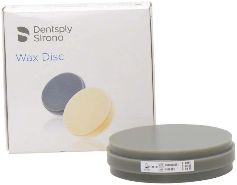 Wachs Disc Ø 98 mm, grau, Höhe 16 mm, Stück