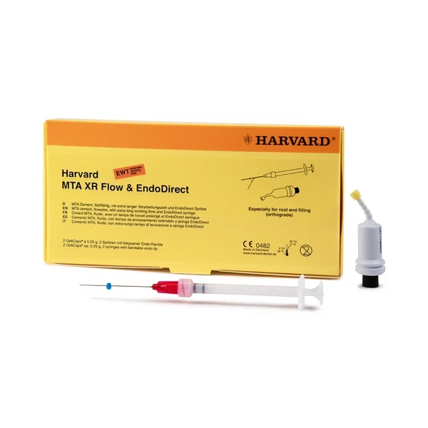 Harvard MTA XR Flow EWT & EndoDirect Spritze Packung