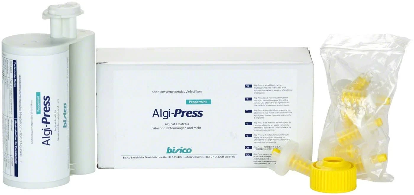 Algi-Press, Alginat-Ersatz, Minzgeschmack, Mintgrün, Set à 380 ml