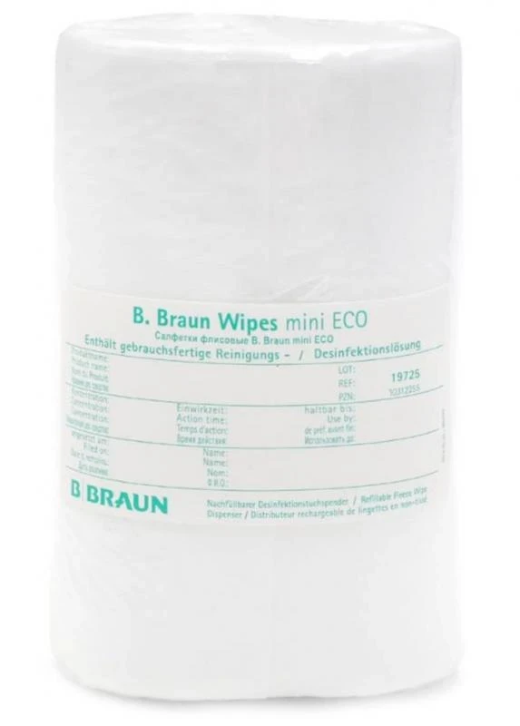 Wipes Mini Eco Vliesrolle Packung 60 Stück