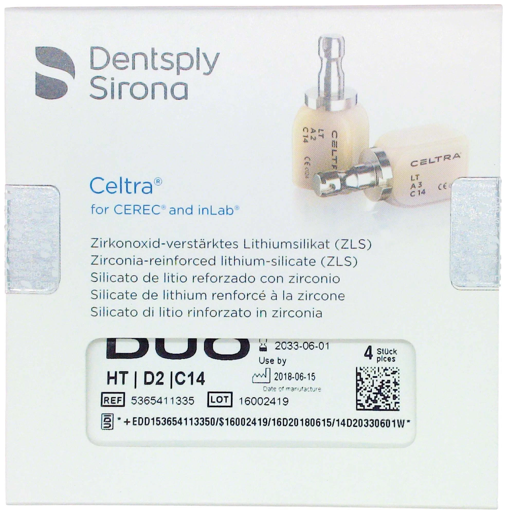 CELTRA DUO Packung 4 Stück C14 HT, D2