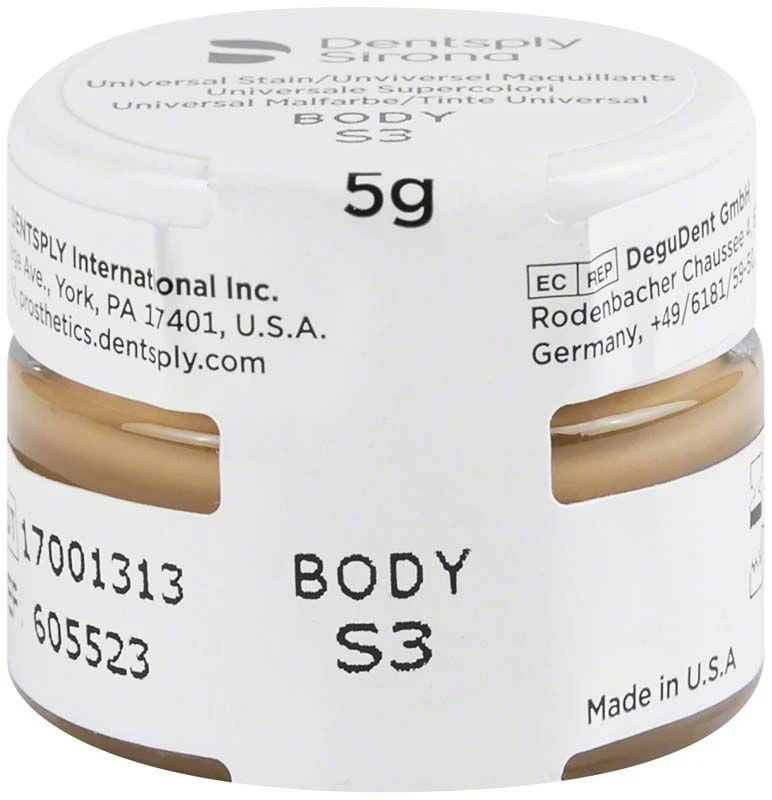 DS universal Malfarben Pckg. 5 g body stain S3