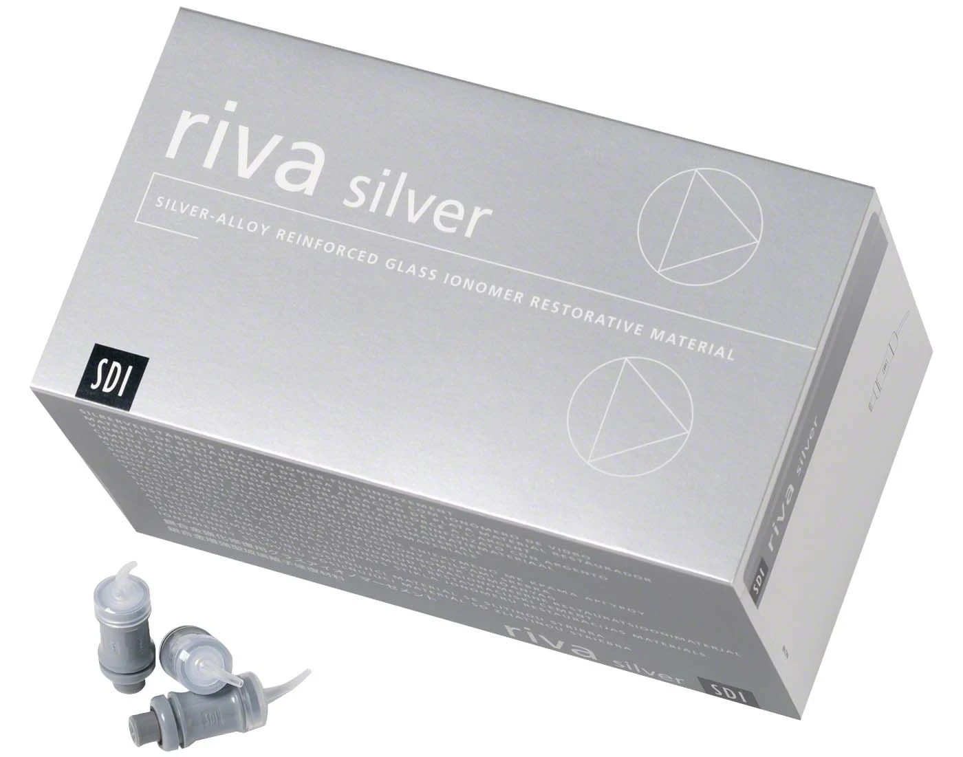 Riva Silver, Füllungsmaterial, Kapseln, Packung à 50 Stück