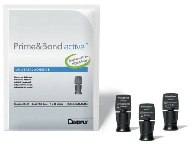 Prime&Bond active, Single Unit Doses 80 x 0,075 ml, 50 Applikatortips