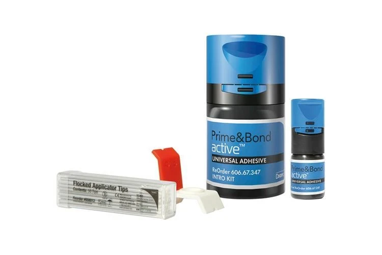 Prime&Bond active, Einführungspackung, 4 ml Flasche, 1 x CliXdish, 50 Applikatortips