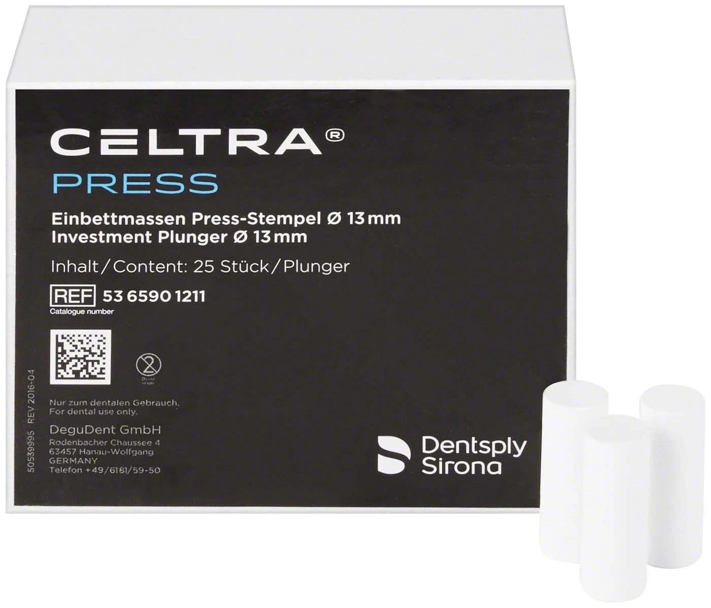 Celtra Press, Pressstempel, Packung à 25 Stück