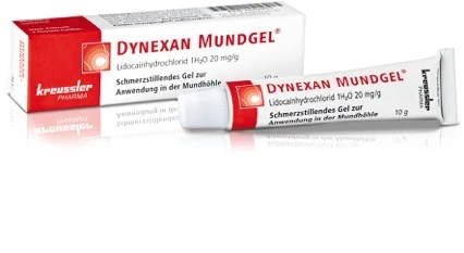 Dynexan Mundgel, Tube à 10 g