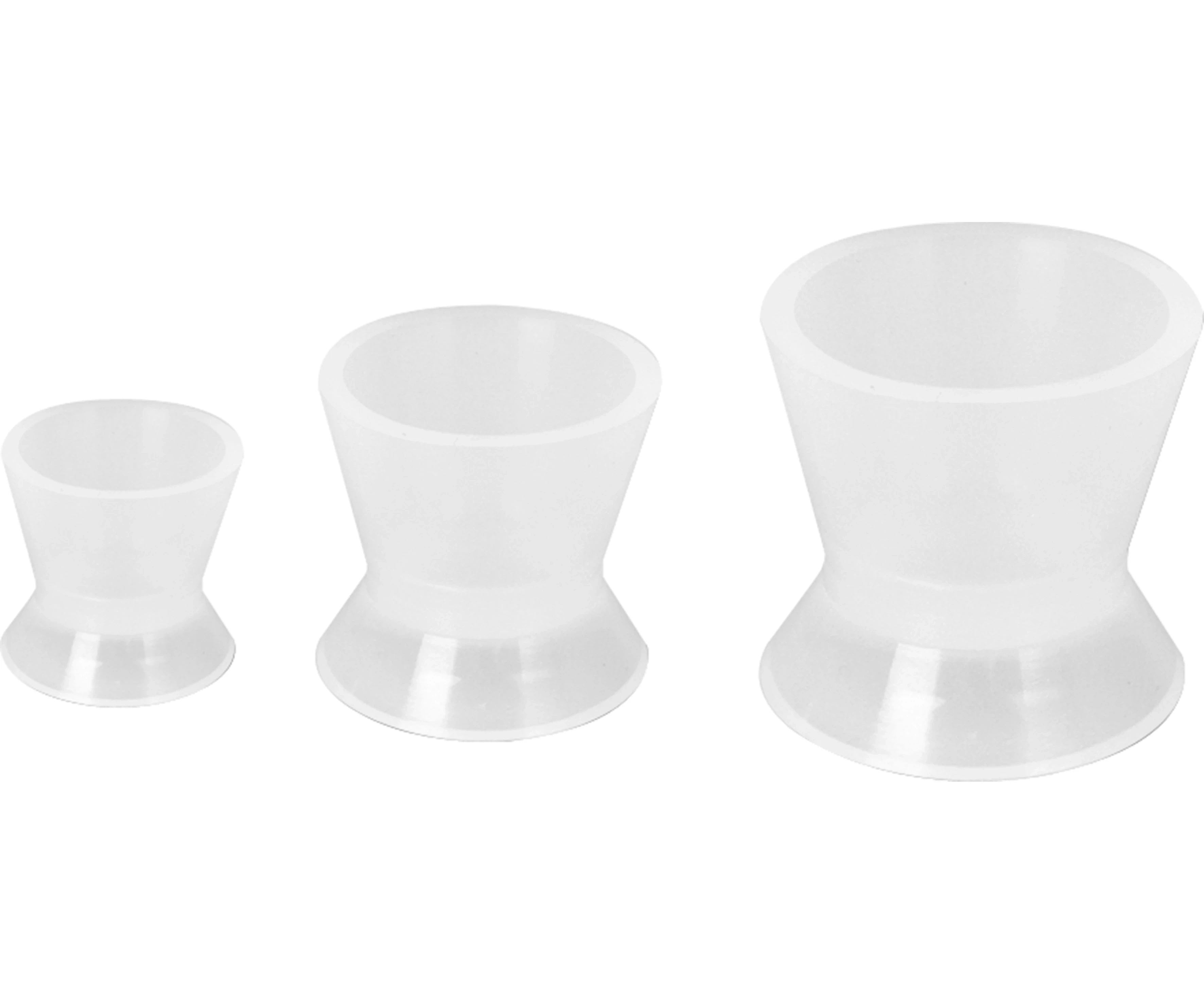 Mischbecher aus Silikon, Packung 1 Stück, groß, 70 ml