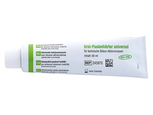 Orbi-Pastenhärter universal, Technik, Tube à 60 ml