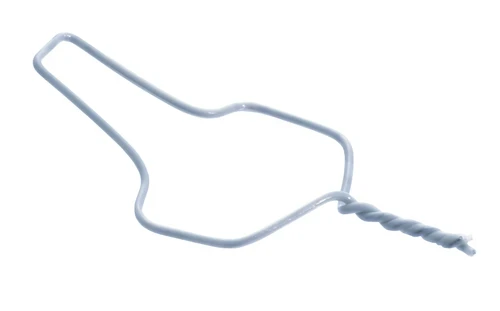 Vorgeformte Ligaturen, kurz, weiß, Packung à 100 Stück