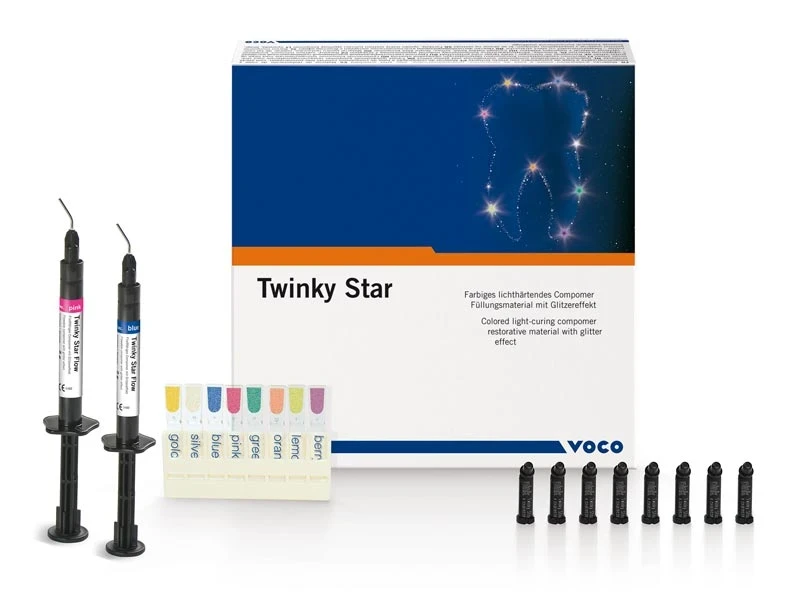Twinky Star Caps, orange, Packung 25 x 0,25 g