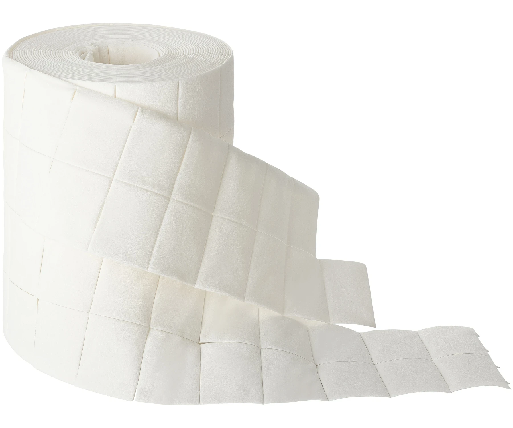 Zellstofftupfer, 4 × 5 cm, unsterile, 2 Rollen à 500 Tupfer