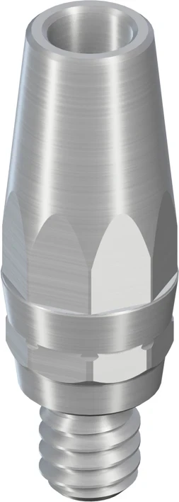 RN synOcta, zementierbares Sekundärteil für Kronen/Brücken, gerade, Höhe 5,5 mm, Titan, Packung à 1 Stück