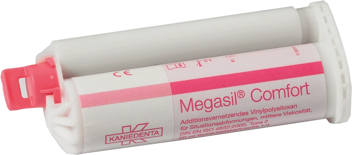 Megasil Comfort 50 ML, 50 ml Sicherheitskartusche 1:4, Farbe: ROSA