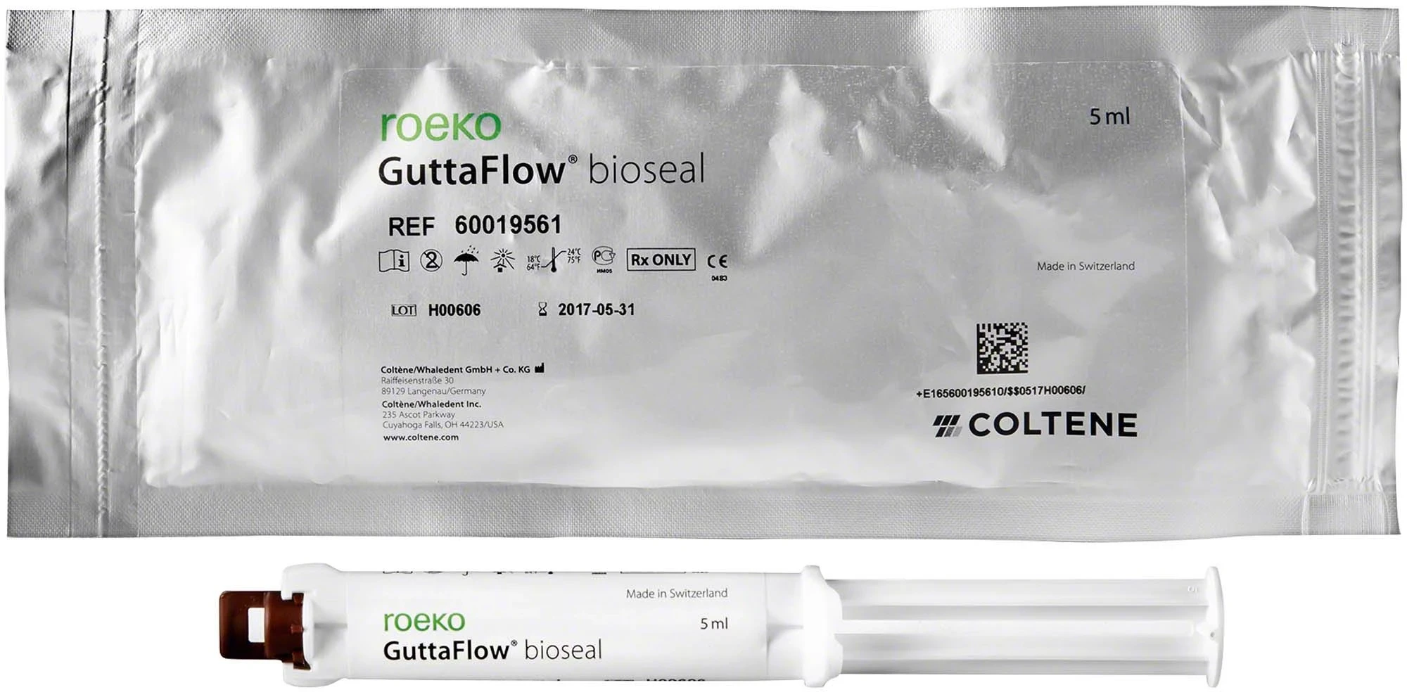 Roeko GuttaFlow bioseal, Refill, Spritze à 5 ml