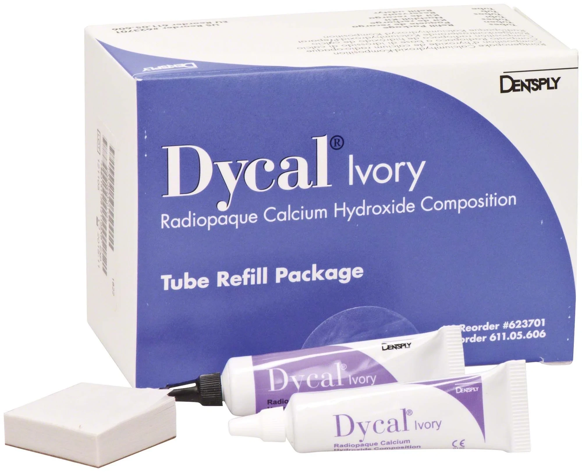 Dycal, Calciumhydroxidpaste, elfenbein, Packung à 6 Sets