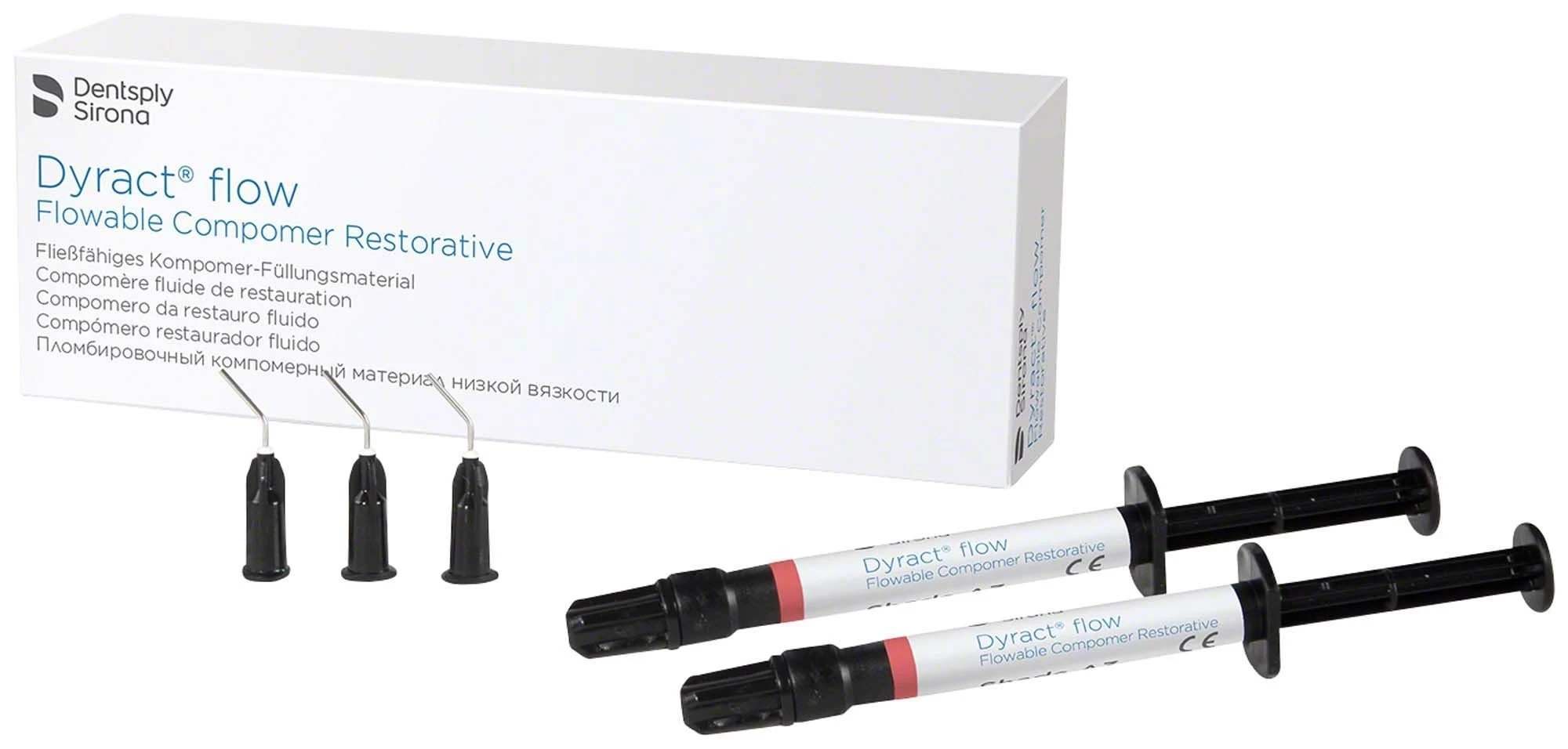 Dyract Flow, Füllungsmaterial, A3, 2 Spritzen à 1 ml