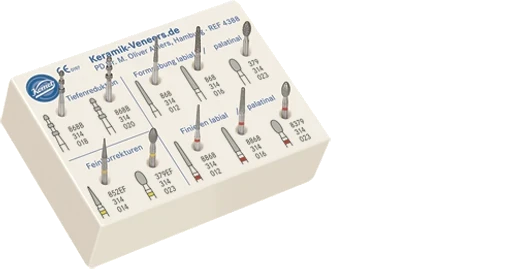 Keramik Veneers Set Dr. Ahlers 4388.314..K0, 1 Packung à 1 Stück