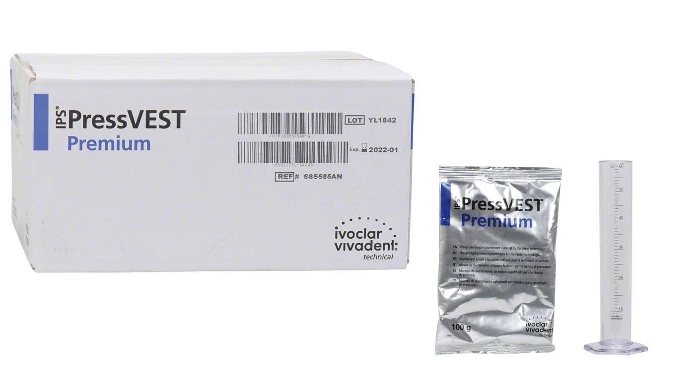 IPS PressVEST Premium Pulver, Einbettmasse, Packung à 2,5 kg