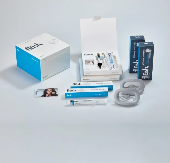 fläsh In Office Gel Whitening Patient Kit 32%, 1 Packung